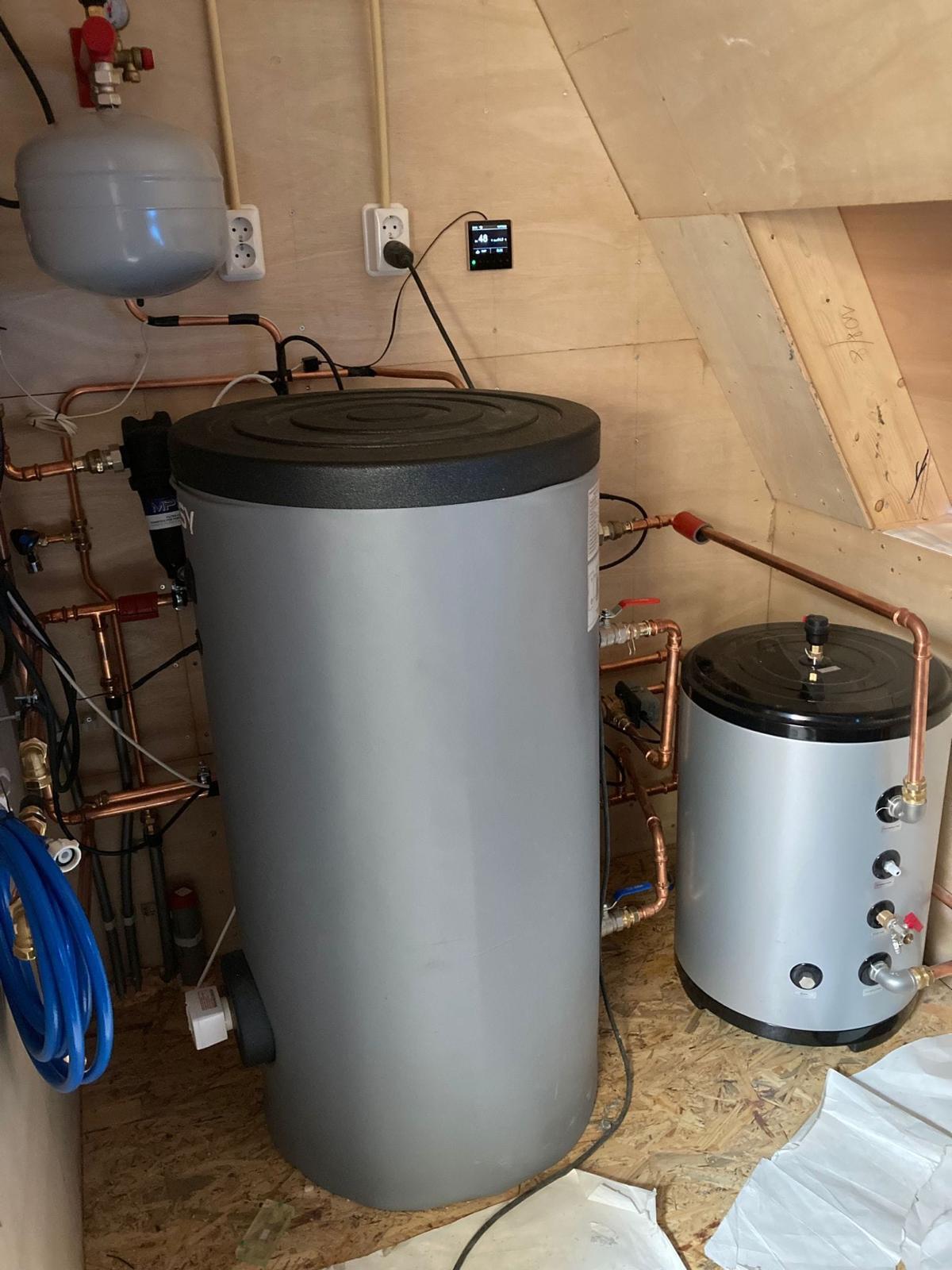hybride waterpomp installatie