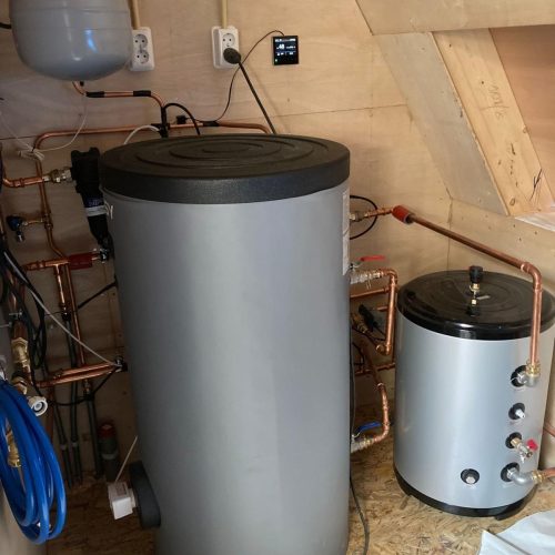 hybride waterpomp installatie